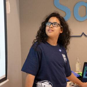 Ponente adolescente Eliana Campos - Comunidad WordPress Honduras